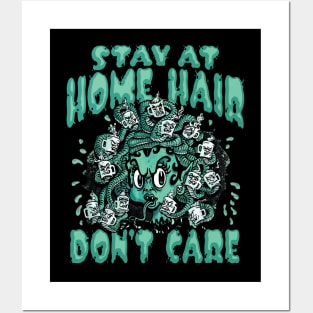 Medusa Stay At Home Hair Posters and Art